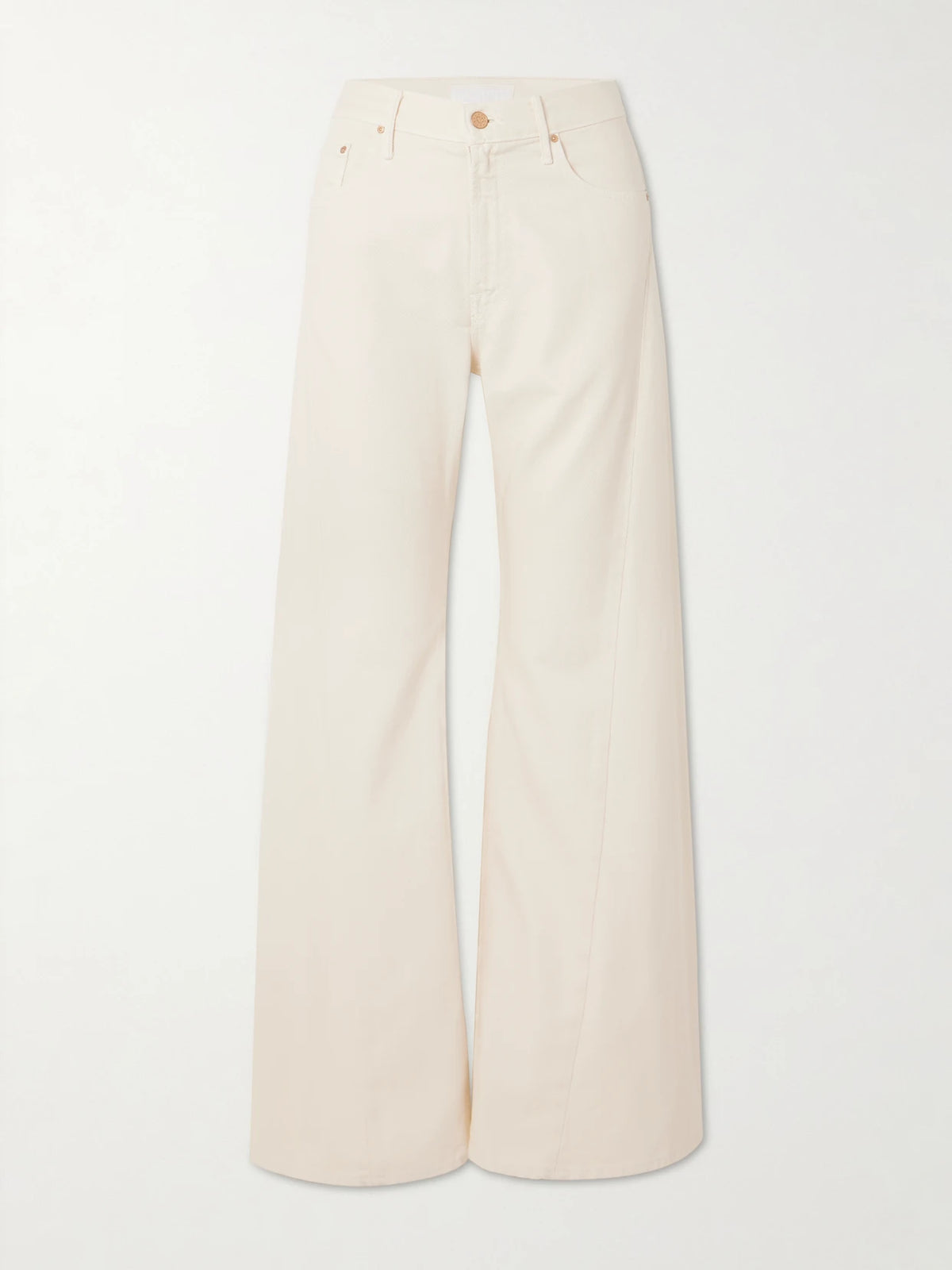Snacks! The Lemon Twist Sneak High-rise Wide-leg Jeans