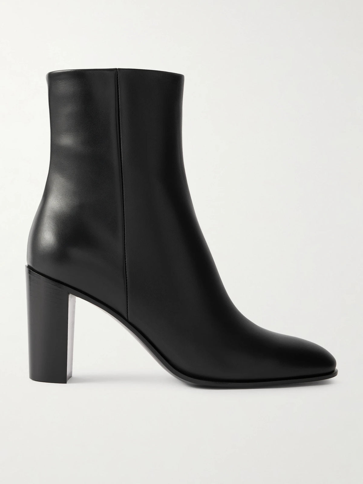 Vitello Glove 85 Leather Ankle Boots
