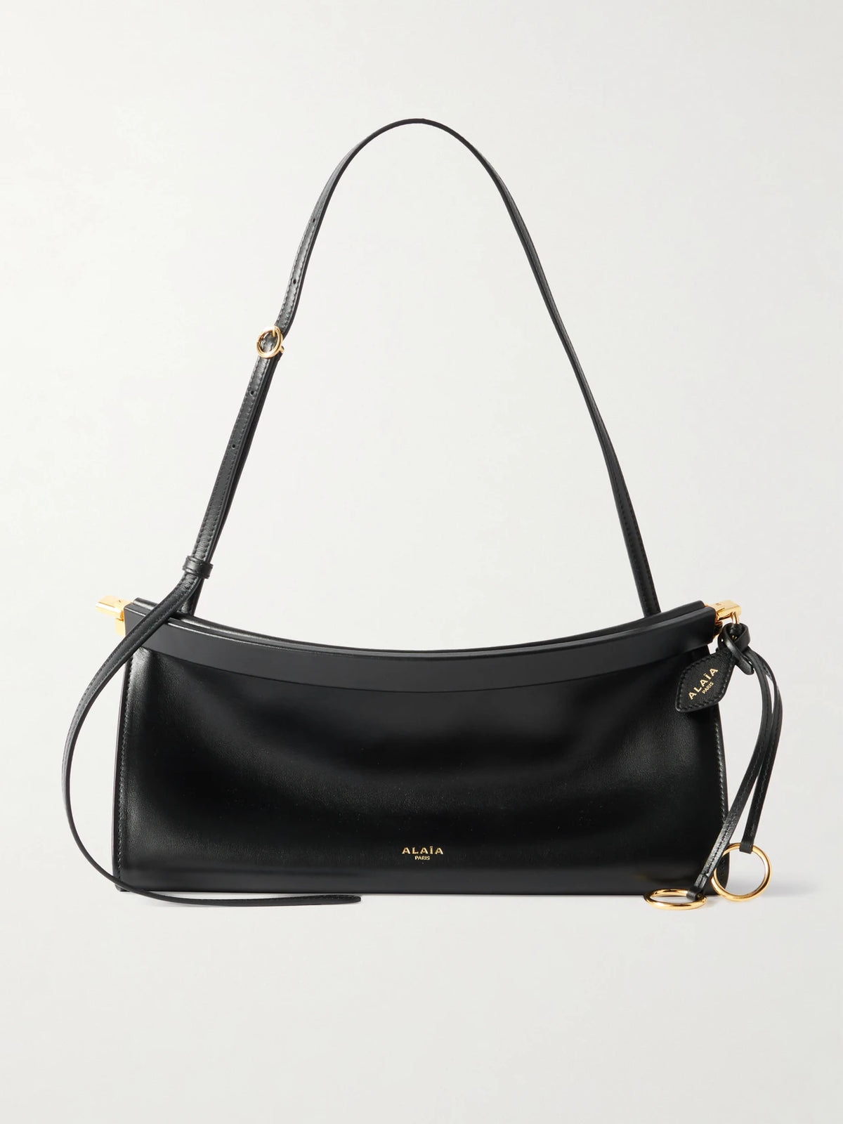 Click E/w Medium Leather Shoulder Bag