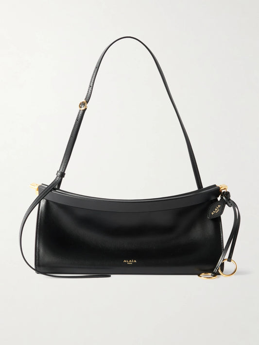 Click E/w Medium Leather Shoulder Bag