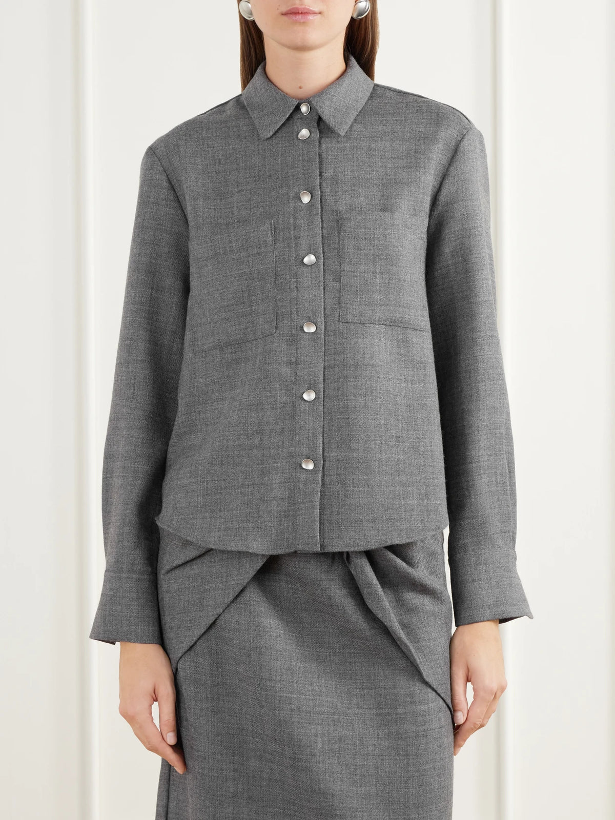 TOVE Efa Wool-fresco Shirt
