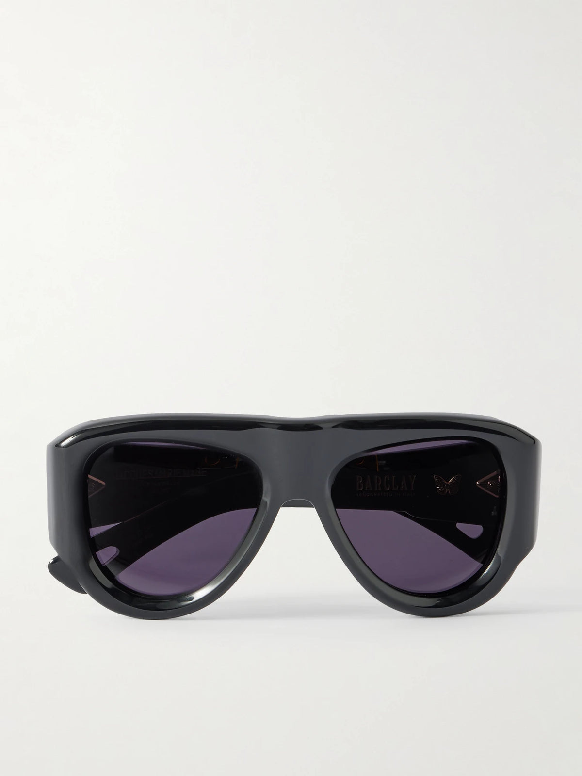 Barclay Aviator-style Acetate Sunglasses
