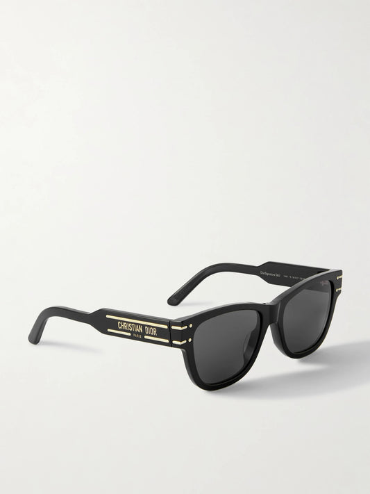 Diorsignature S6u Square-frame Acetate Sunglasses