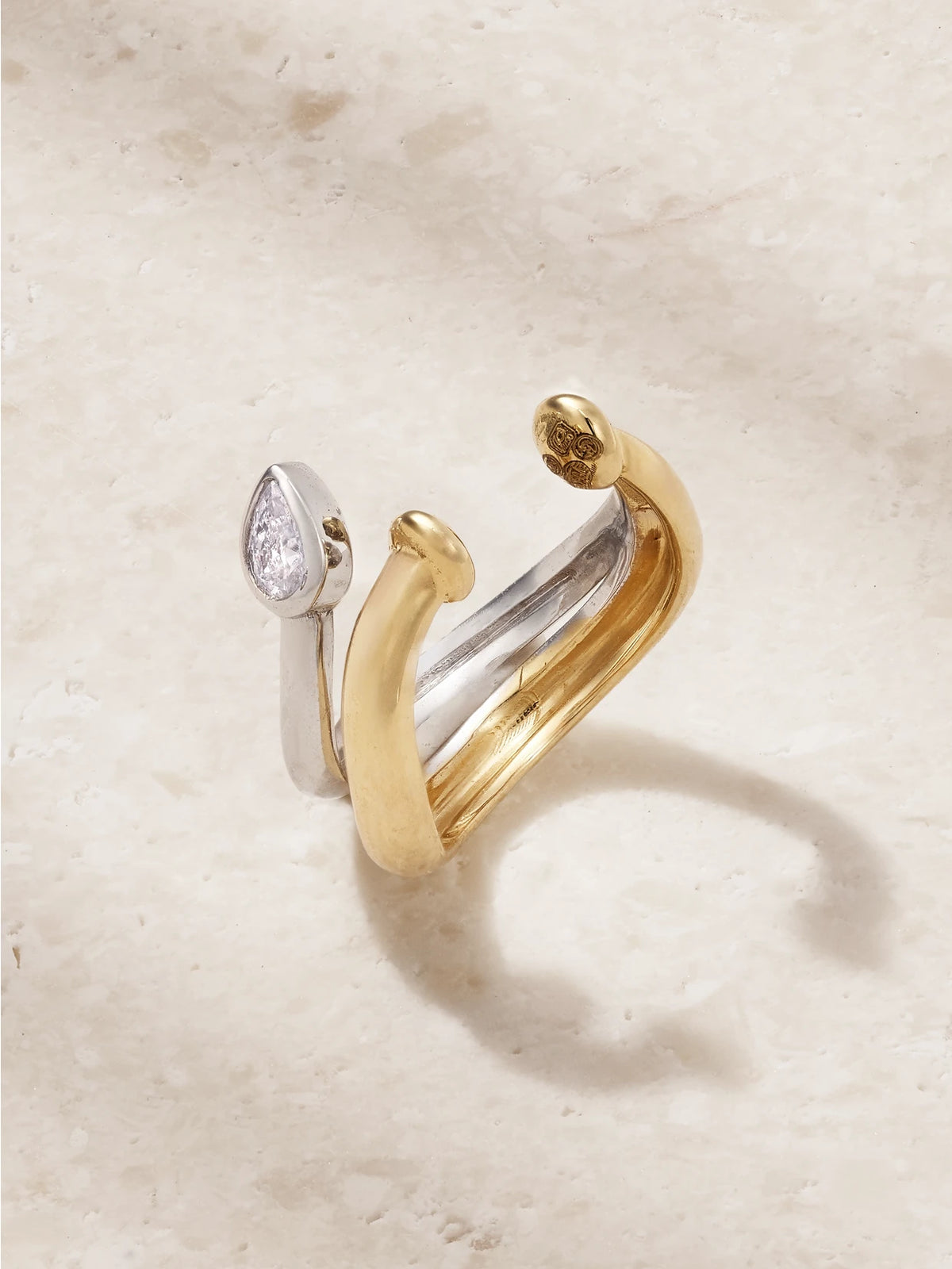 Boa 18-karat Gold Diamond Earring
