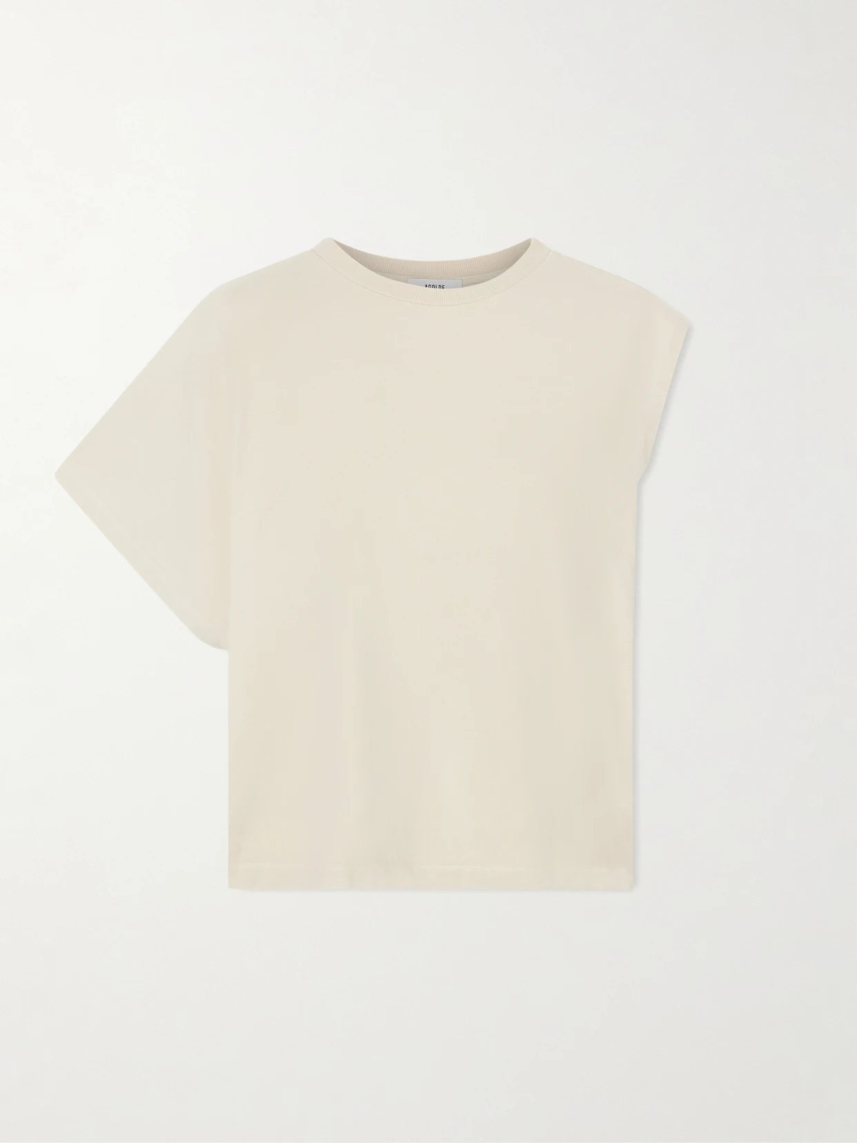 Corrine Asymmetrical Cotton-jersey T-shirt