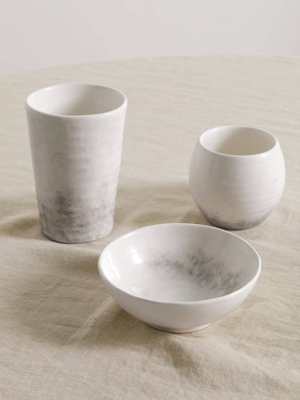 Set Of Three Ceramic Bowls
