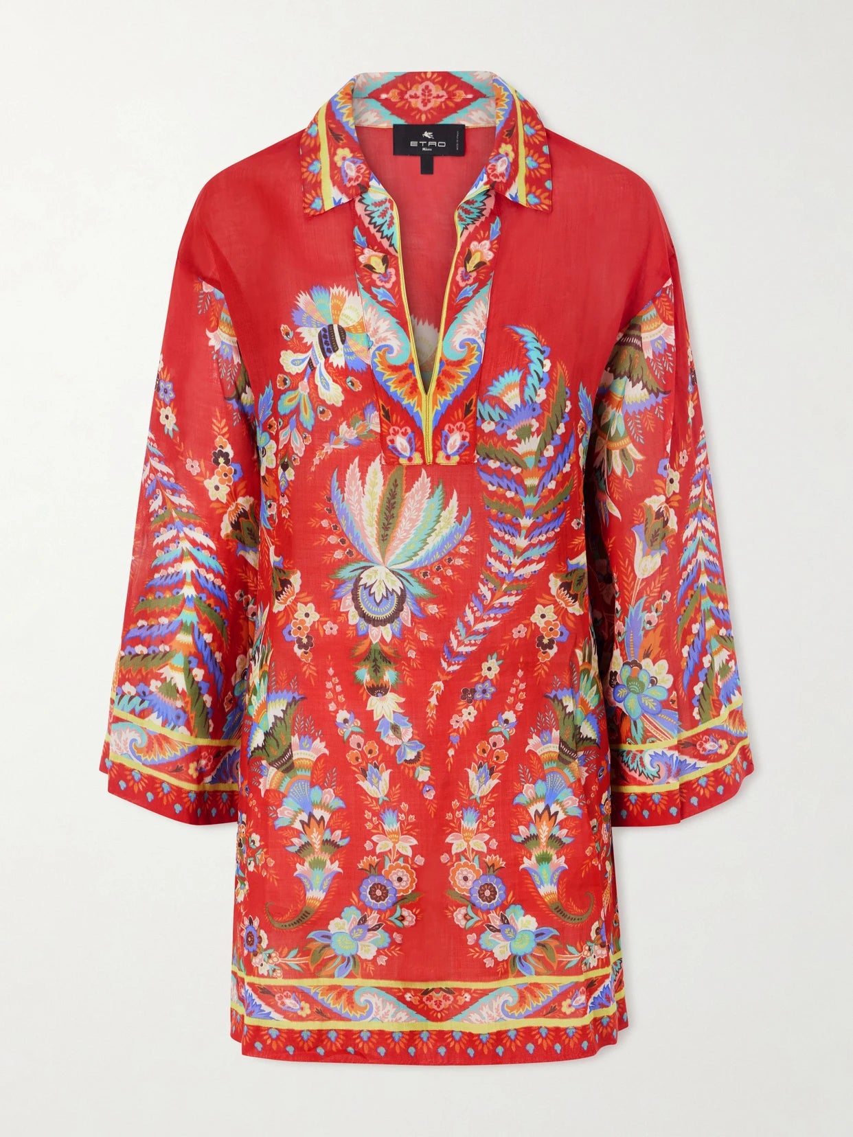 Floral-print Coverup