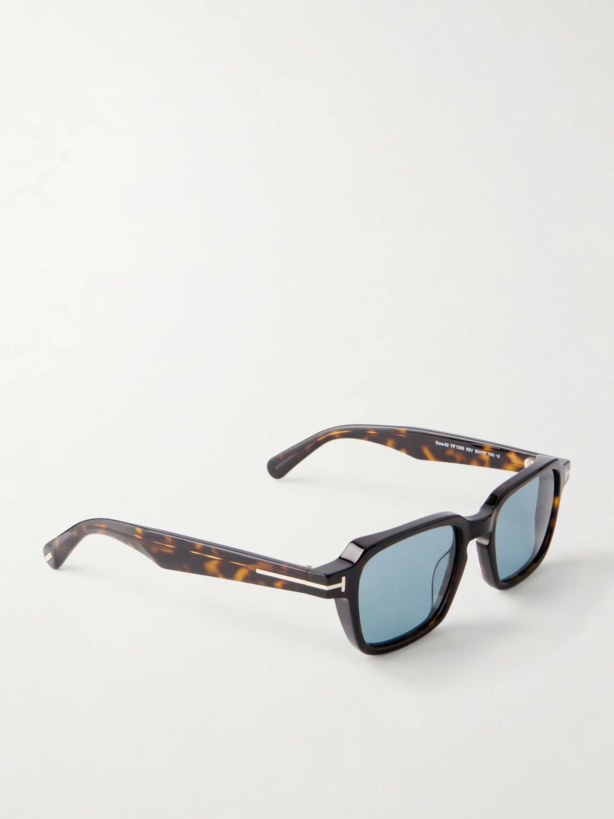 Ezra-02 Square-frame Tortoiseshell Acetate Sunglasses