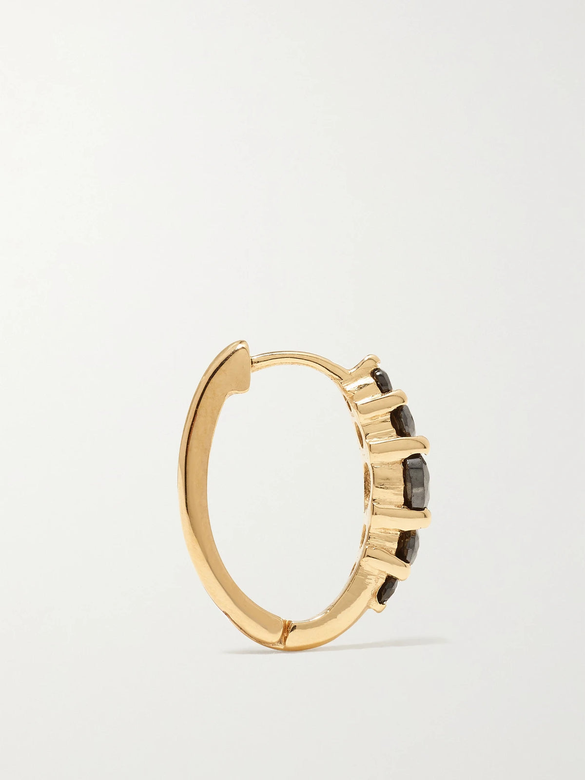 Rivulet Medium 18-karat Gold Diamond Hoop Earrings