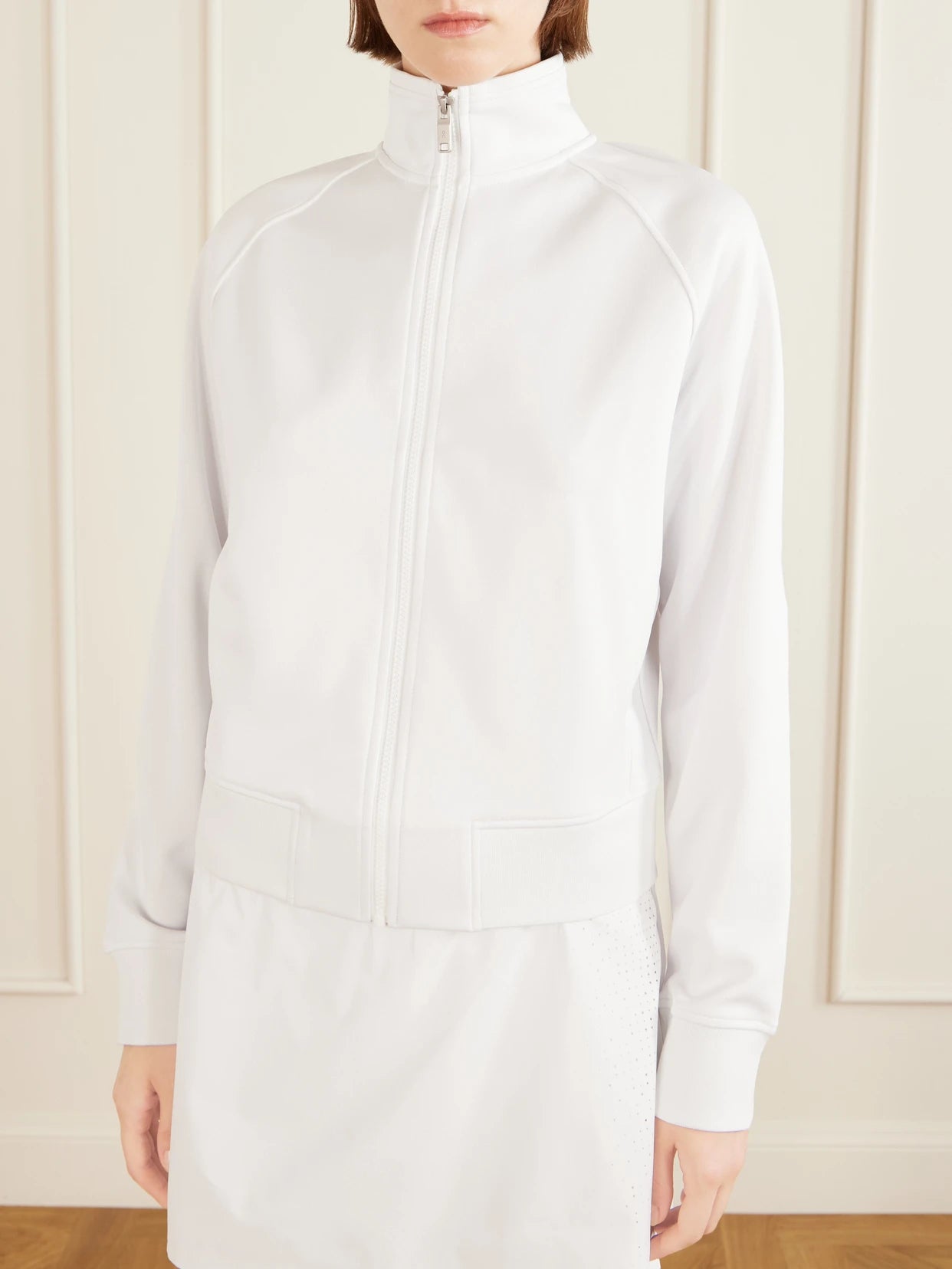 Courtside Logo-embroidered Recycled Shell Tennis Jacket