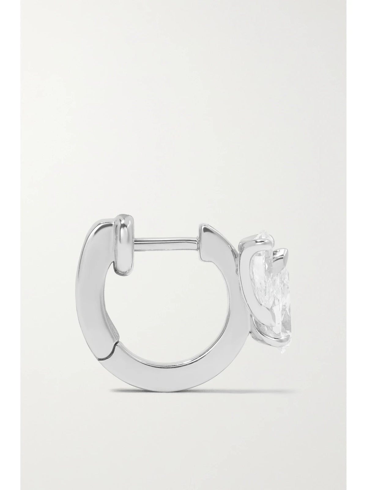 Serti Sur Vide 14-karat White Gold Diamond Single Earring