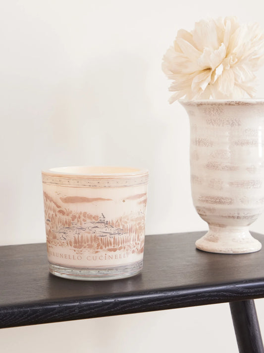 Image of Perfumes & Colognes. Product name - Large Scented Candle in Multi colour by brand - Brunello Cucinelli