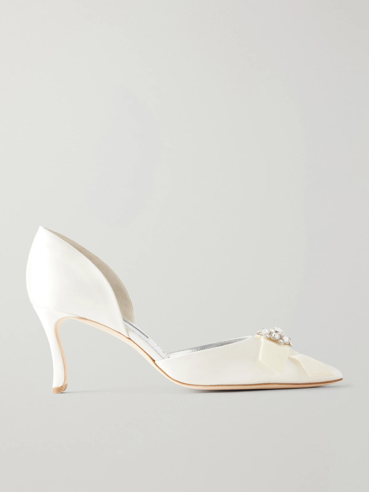 Apidosa 70 Embellished Satin Pumps
