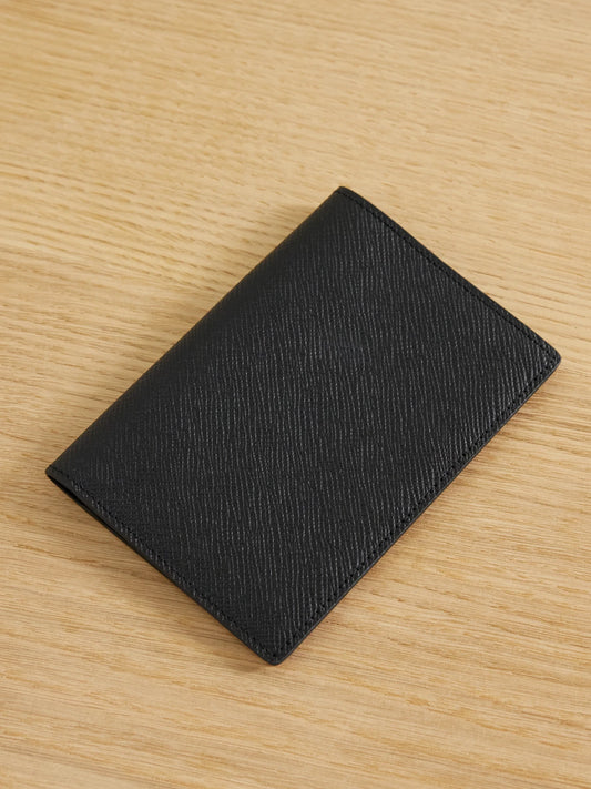Smythson Panama Textured-leather Passport Holder