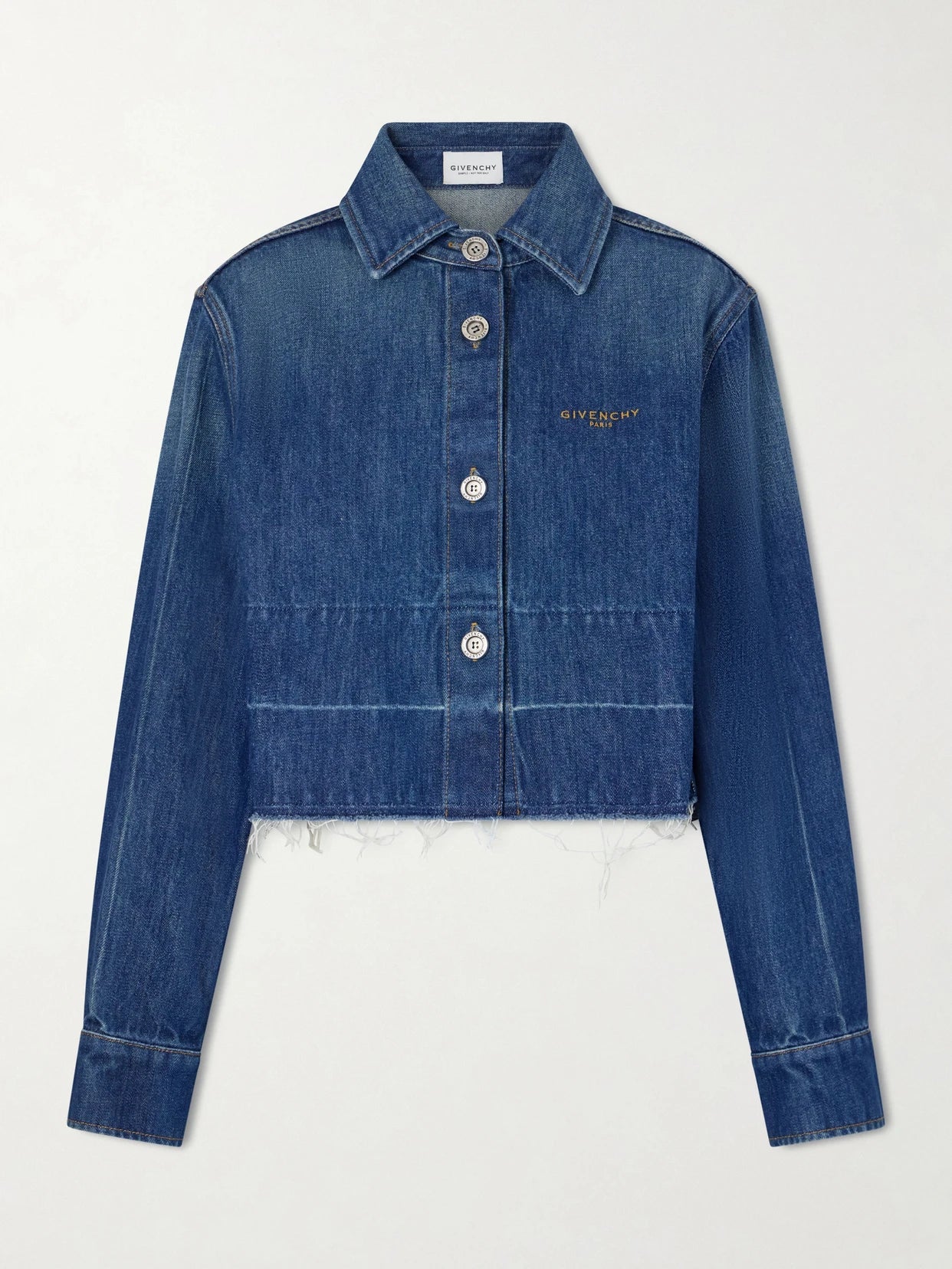 Raw Edge Denim Jacket