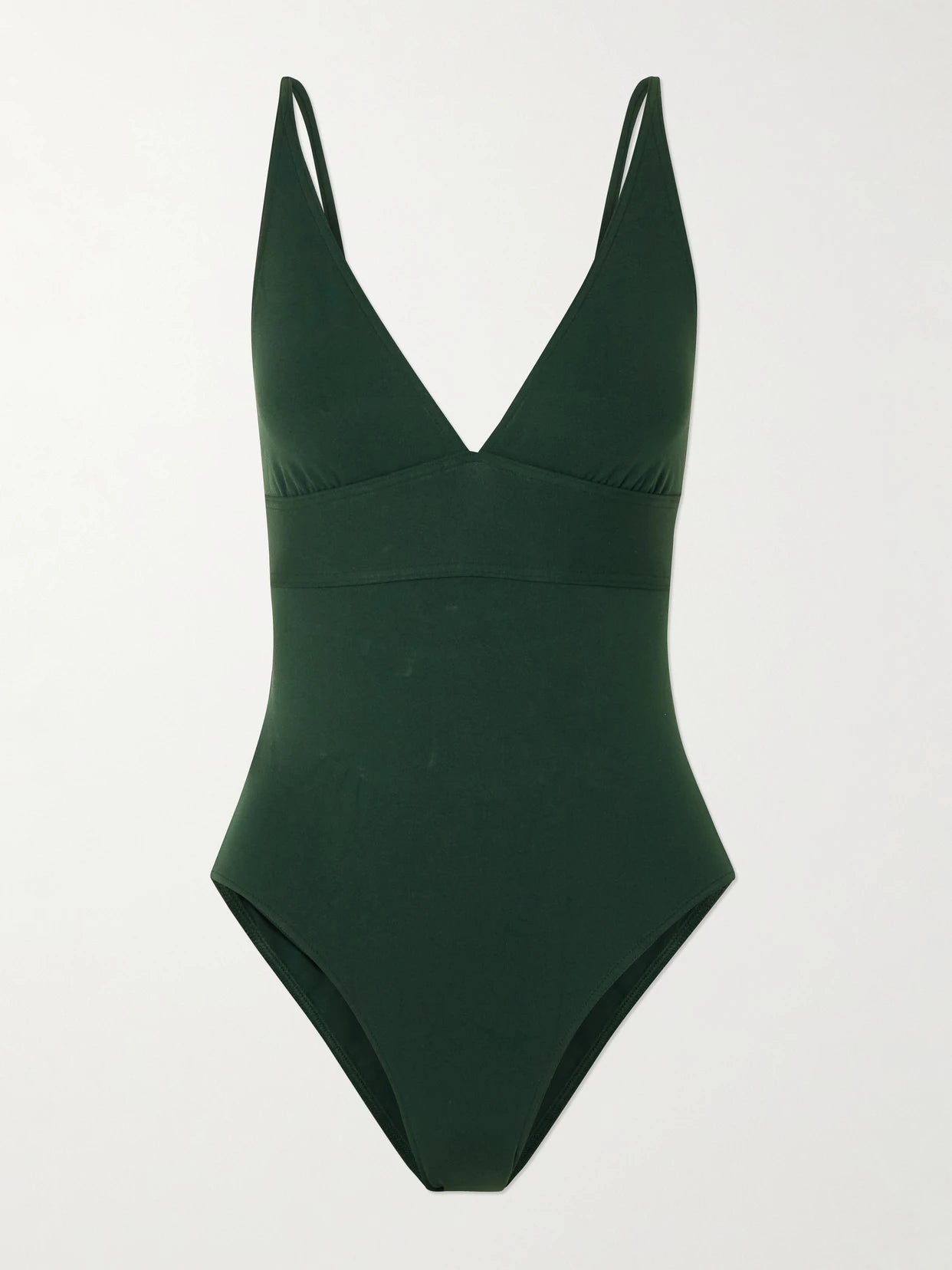 Image of Swimwear. Product name - Les Essentiels Larcin Swimsuit in Green colour by brand - Eres