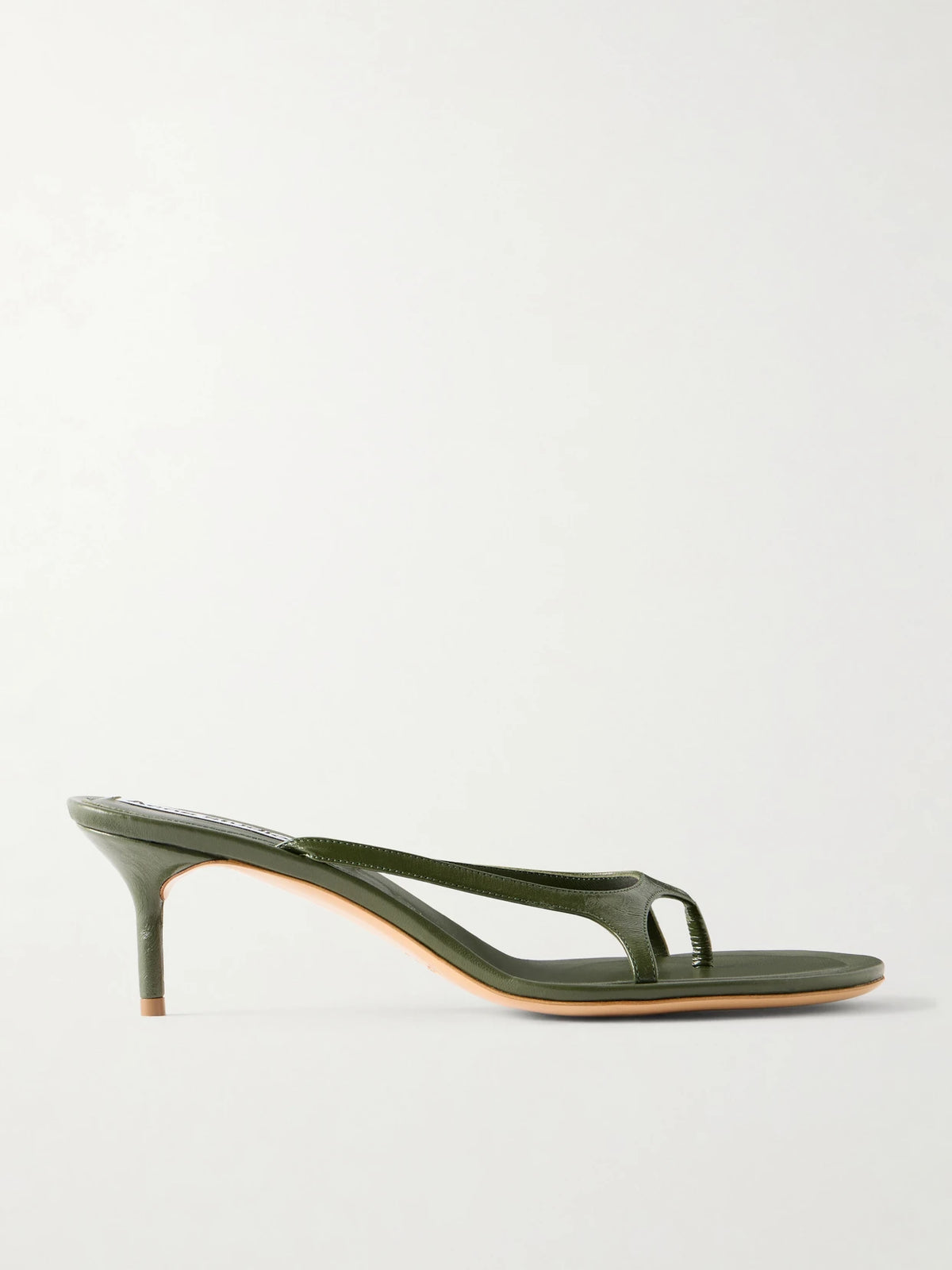 Patent-leather Sandals