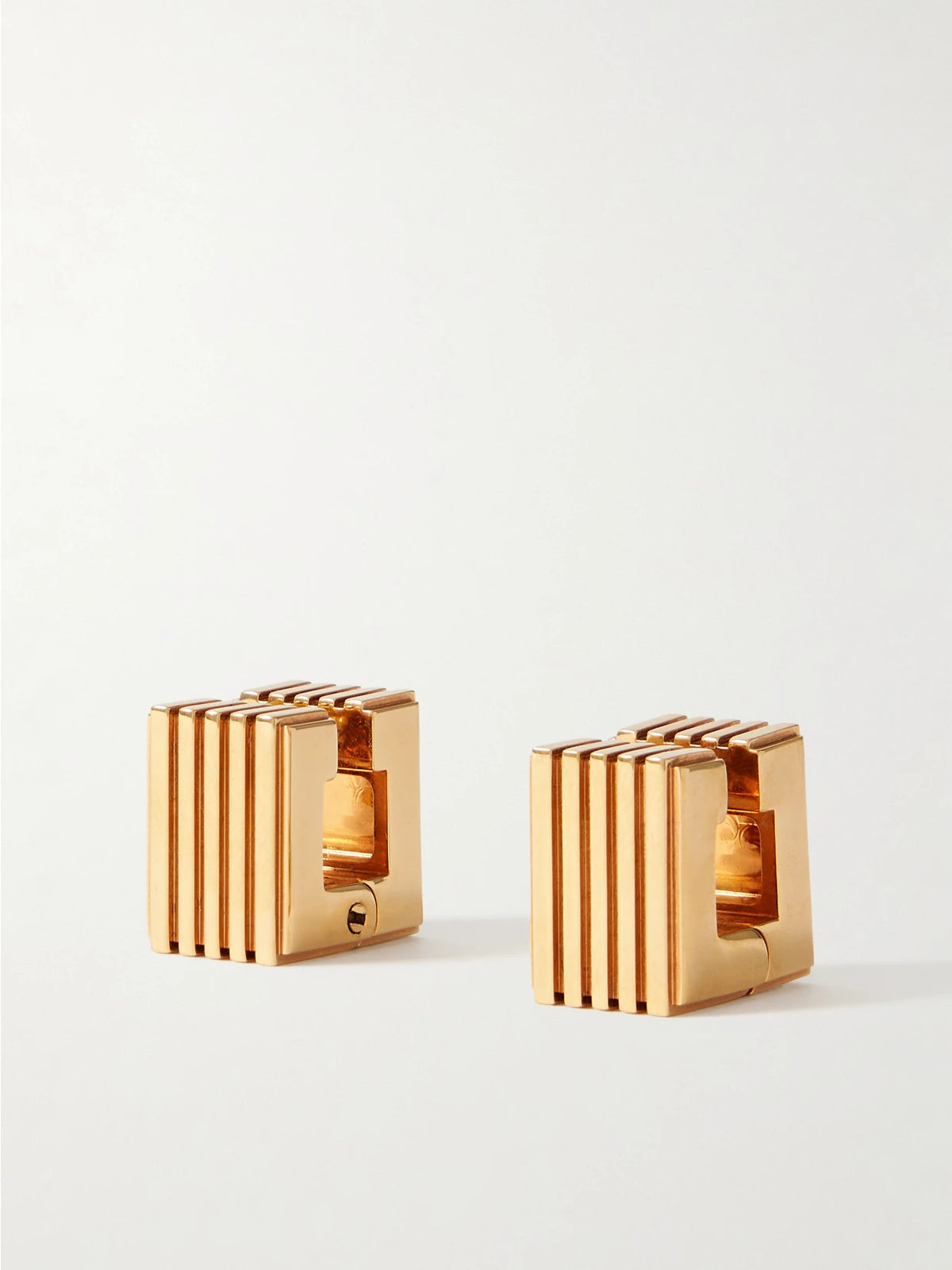 Empire Gold-plated Hoop Earrings
