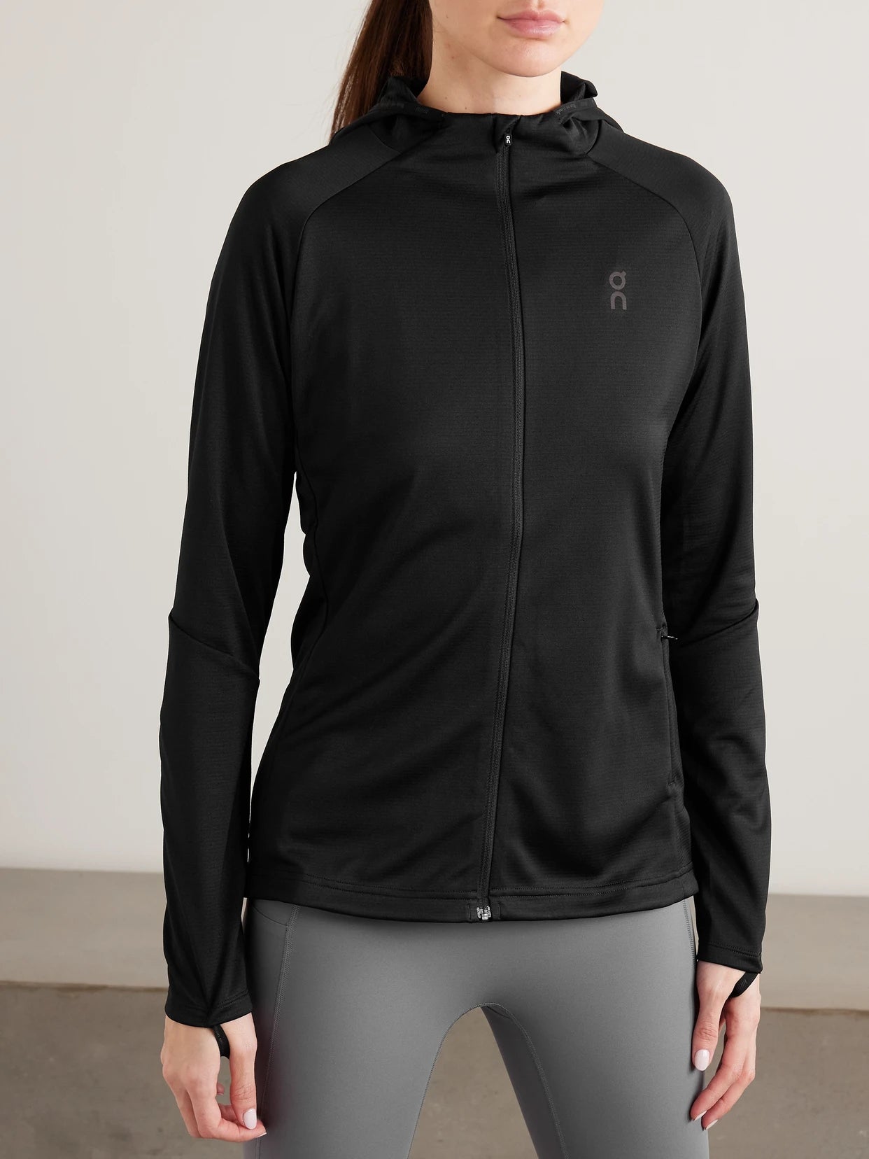 Climate Recycled Stretch-jersey Hooded Jacket