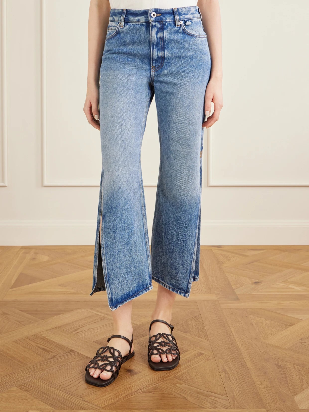 + Paula's Ibiza High-rise Flared Jeans