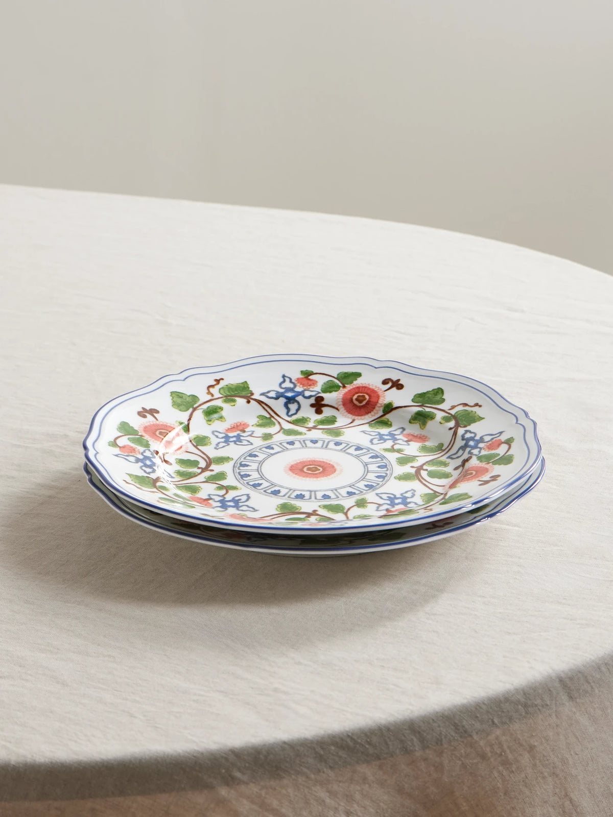 + Ginori 1735 Set Of Two Martina Porcelain Dinner Plates