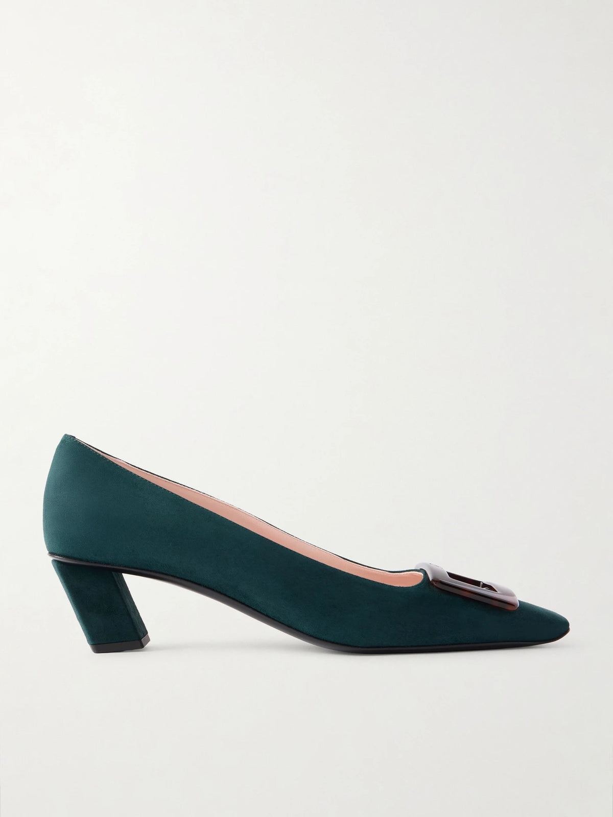 Belle Vivier 45 Suede Pumps