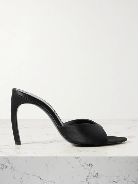 Harlow 100 Satin Mules