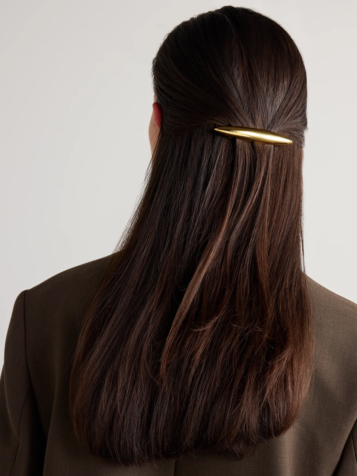 Image of Accessories. Product name - Maxine Gold-tone Hair Clip in Multi colour by brand - Jennifer Behr