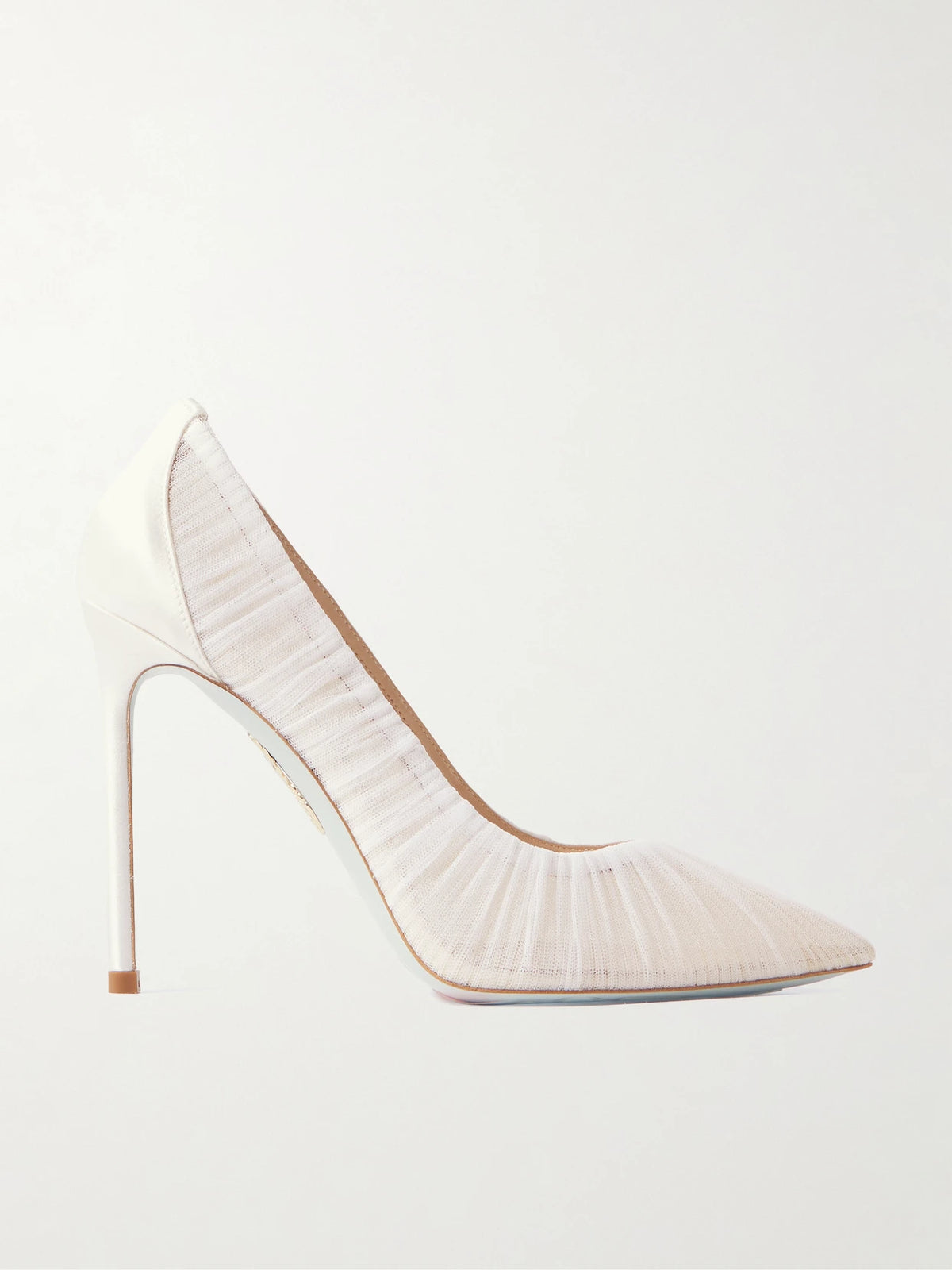 Voile 105 Tulle And Satin Pumps