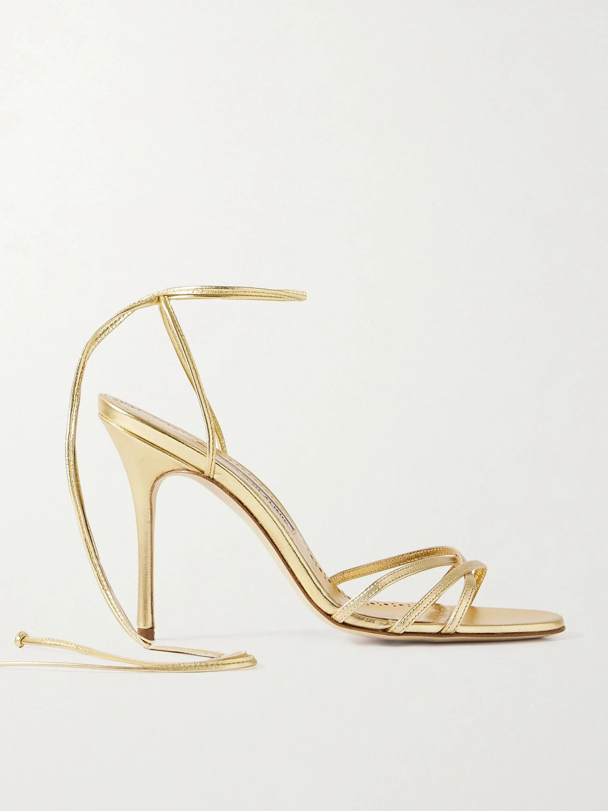Leva 105 Metallic Leather Sandals