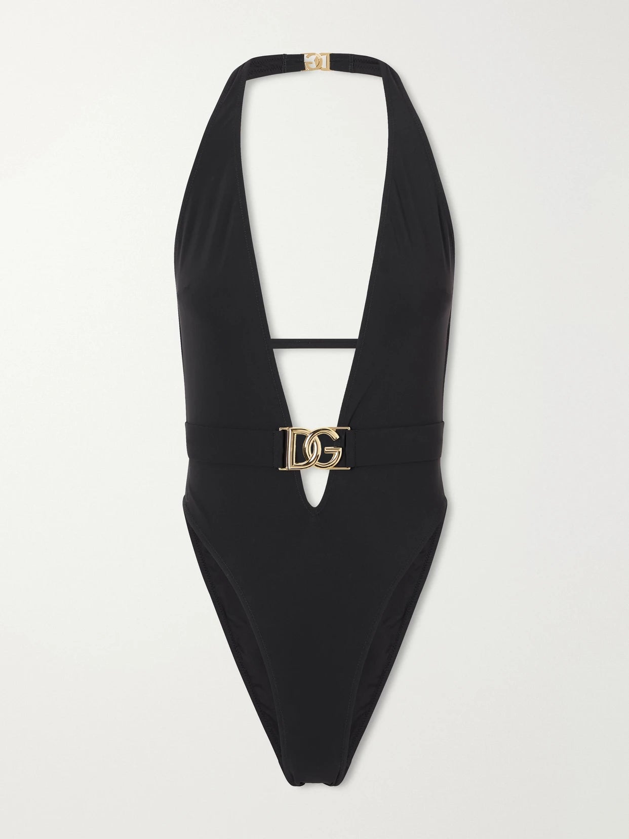 Logo-embellished Stretch Jersey One-piece