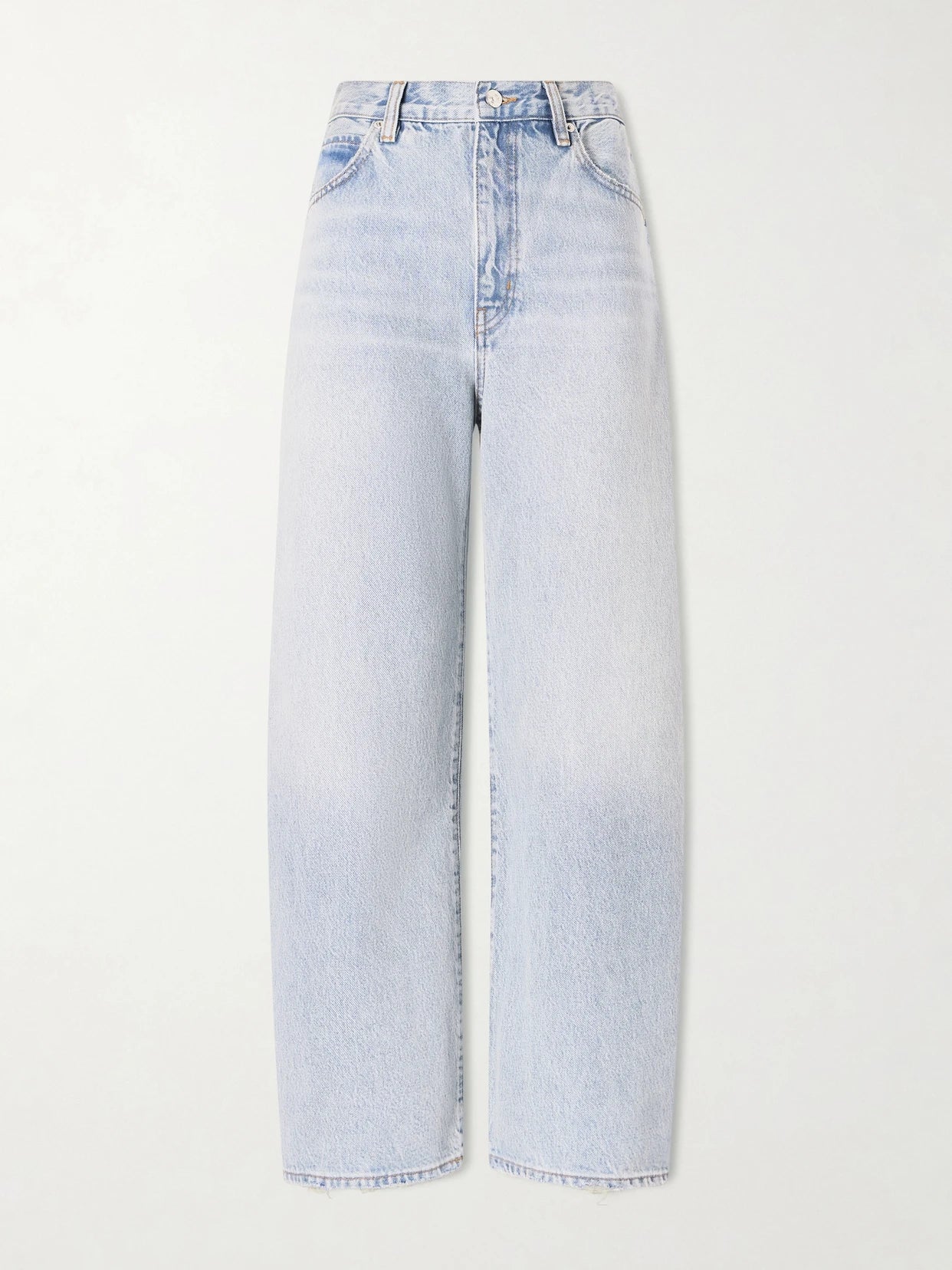 High Rise Curve High-rise Wide-leg Jeans