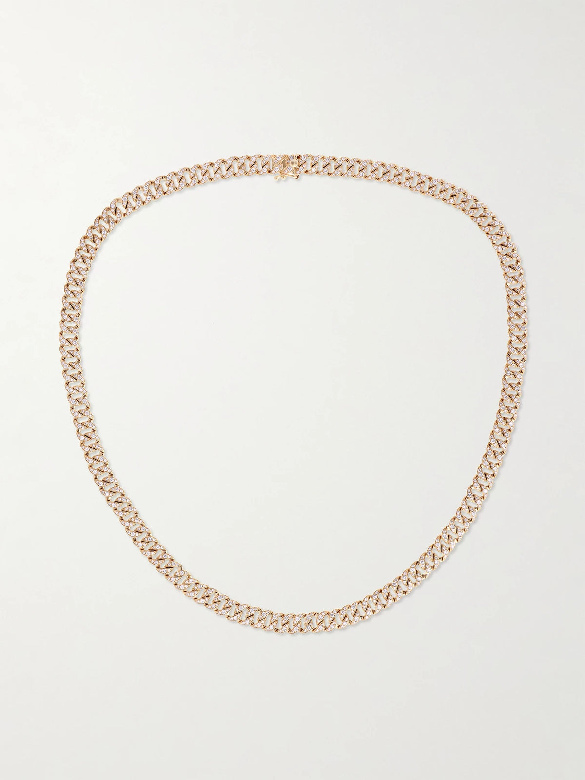 Havana Small 18-karat Gold Diamond Choker