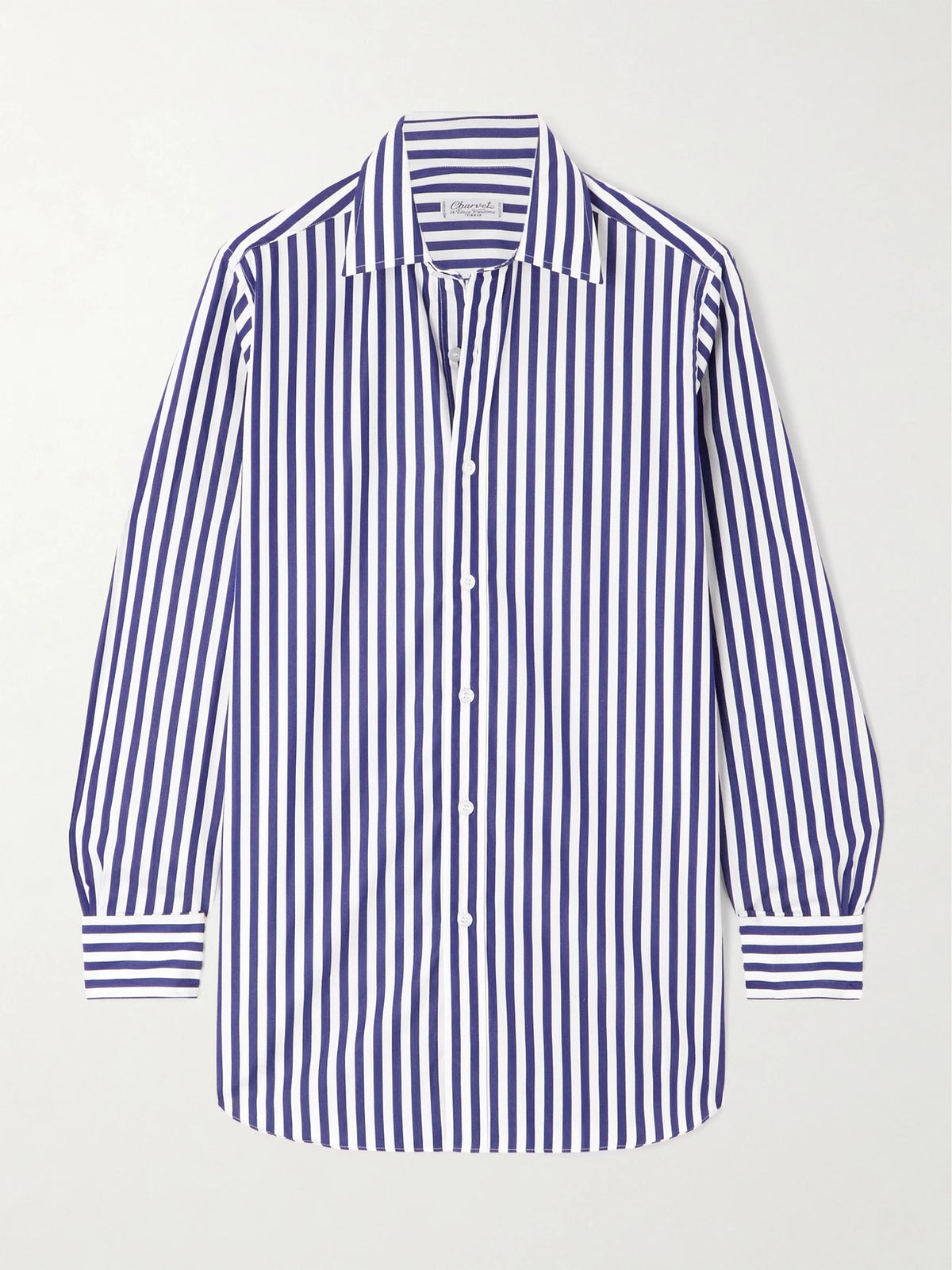 Charvet Striped Cotton-poplin Shirt