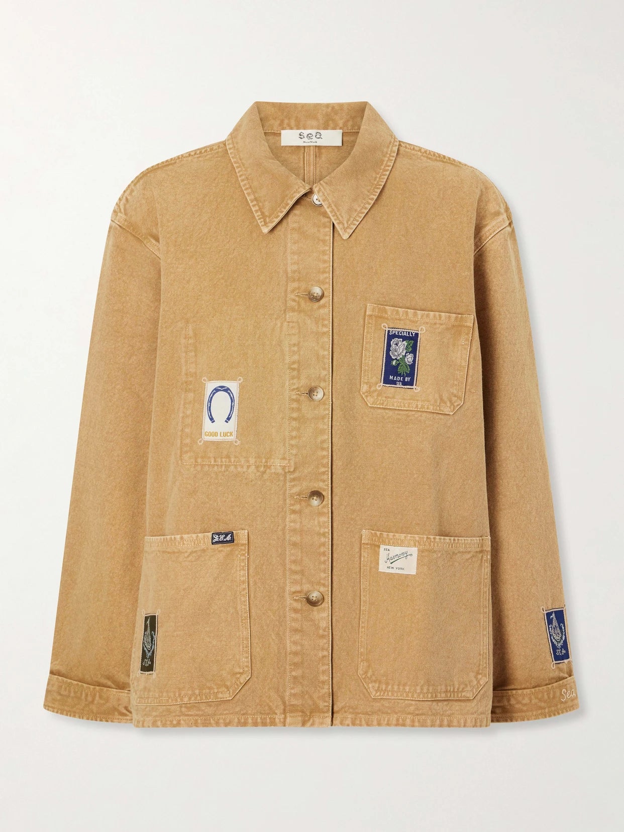 Winslow Patch-detailed Denim Jacket