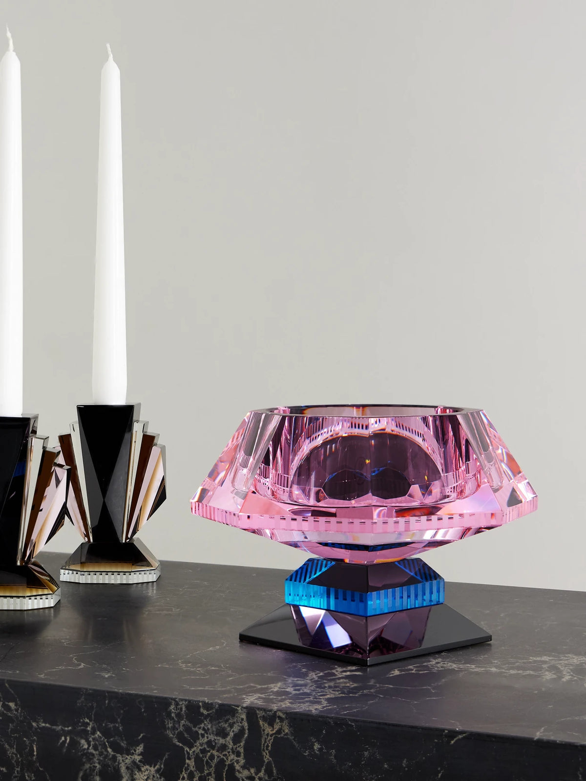 Image of Decor. Product name - Bellis Crystal Bowl in Multi colour by brand - Reflections Copenhagen