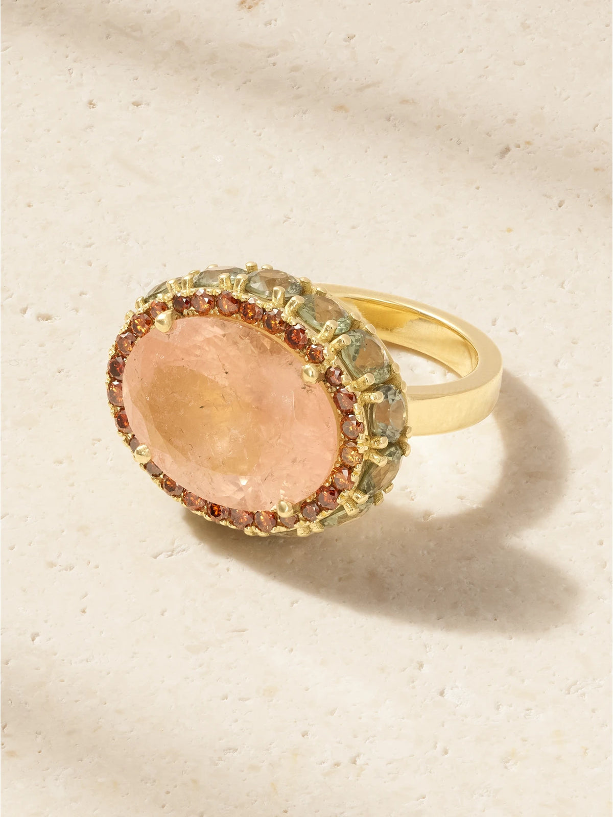 One Of A Kind 18-karat Gold Multi-stone Ring