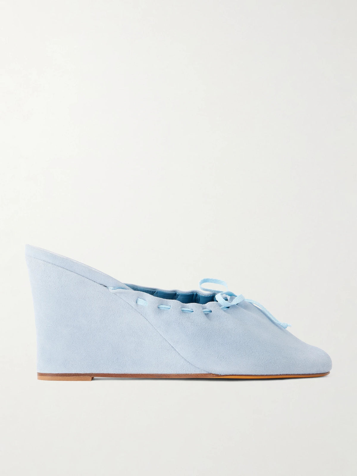 95 Suede Ballet Wedges