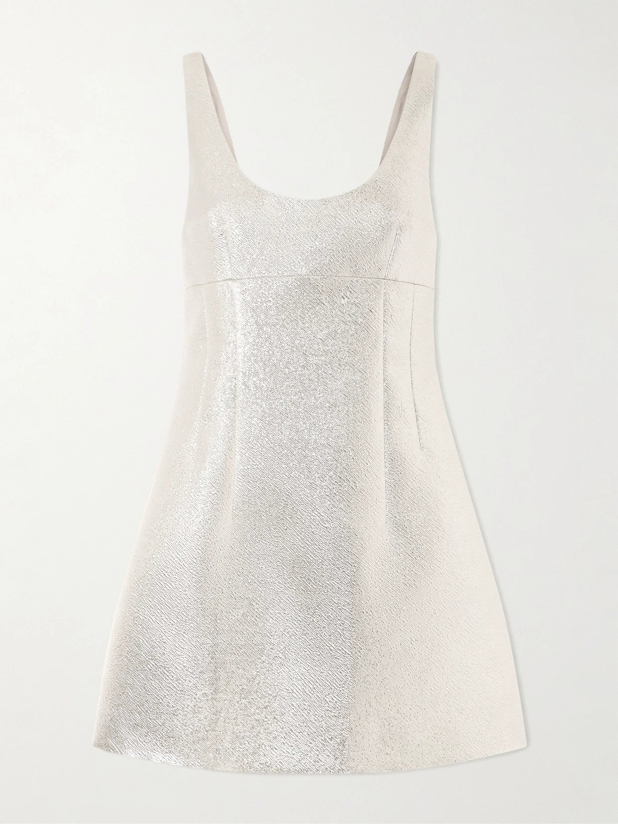 Image of Dresses. Product name - Emma Metallic Cloque Mini Dress in Multi colour by brand - Emilia Wickstead
