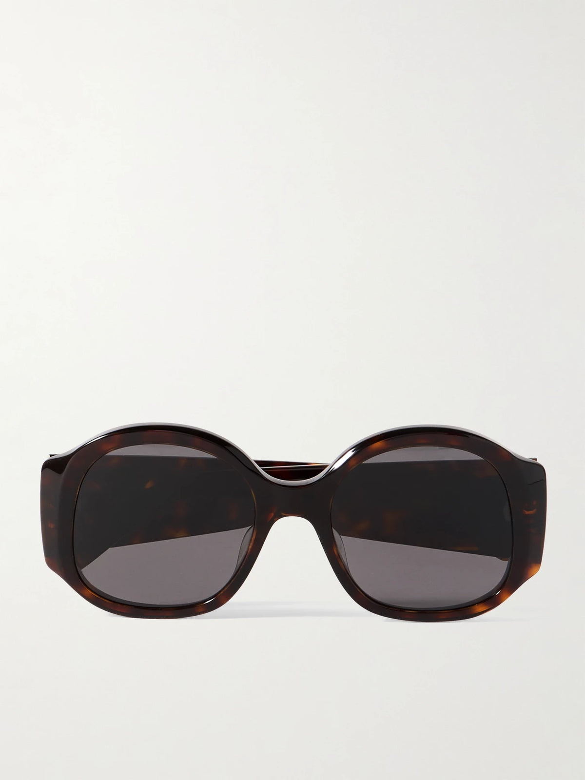 Maxi Triomphe Round-frame Tortoiseshell Acetate Sunglasses