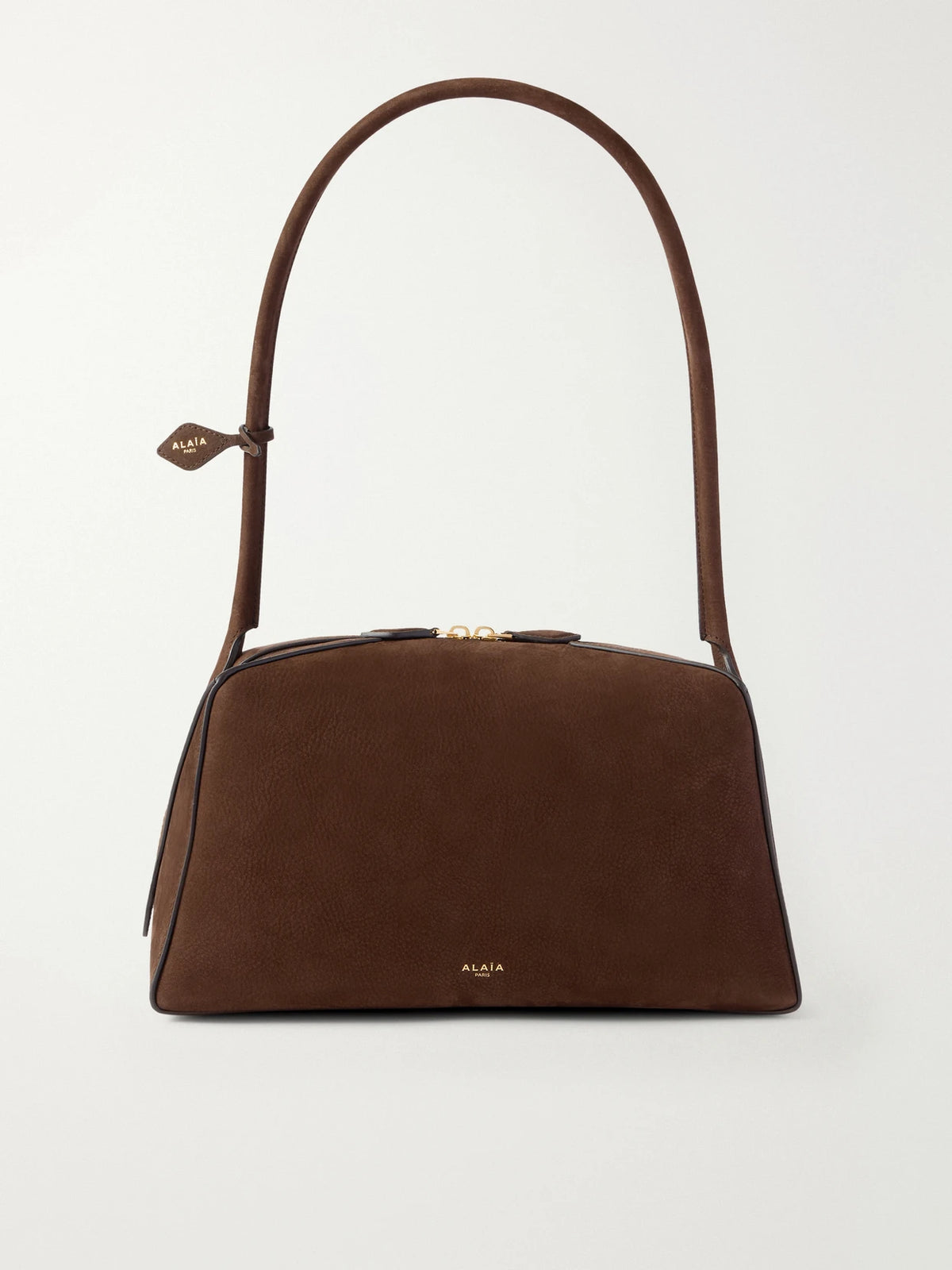 Le Bulldog Medium Nubuck Shoulder Bag
