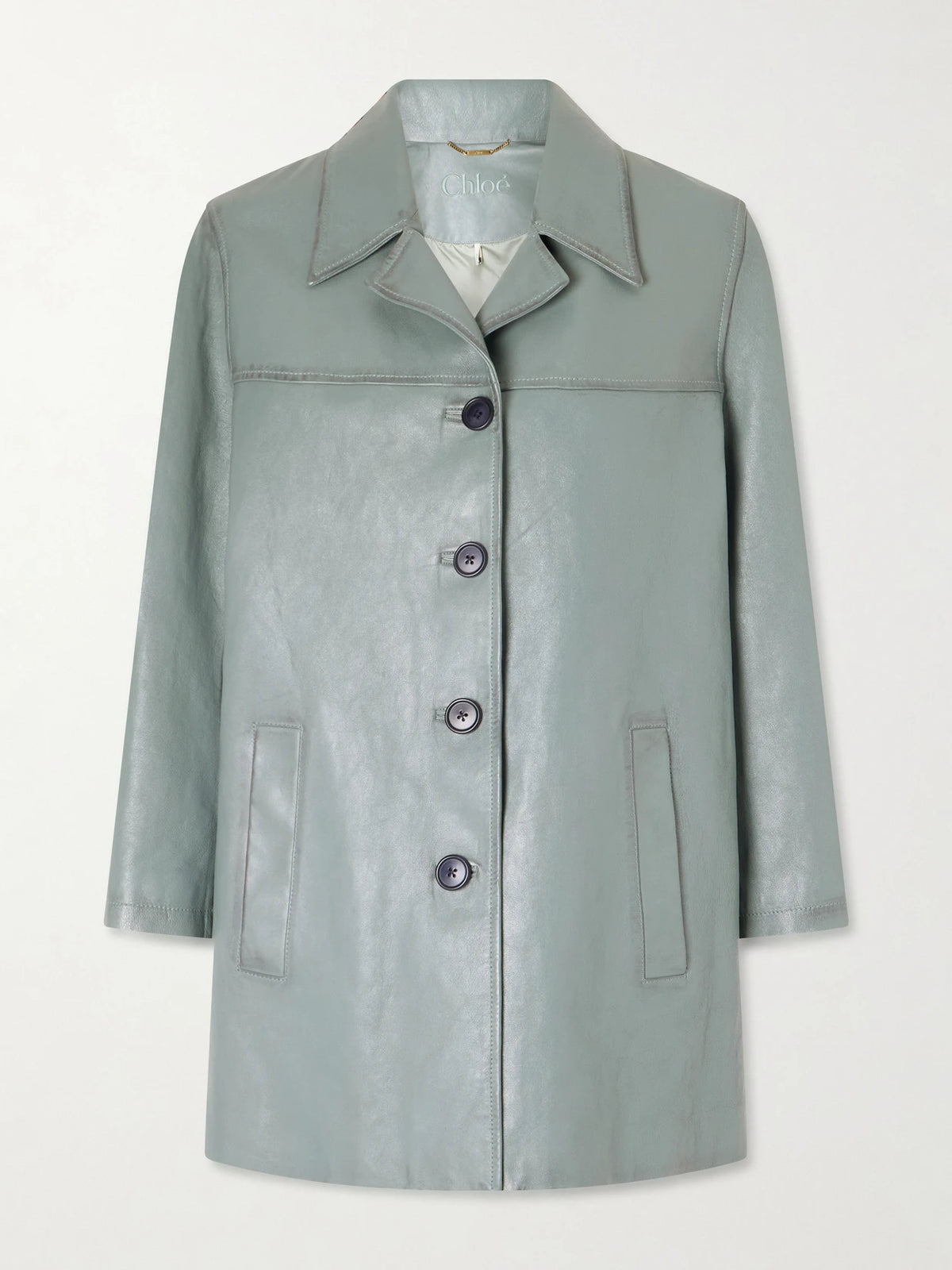 Chloé Paneled Leather Jacket