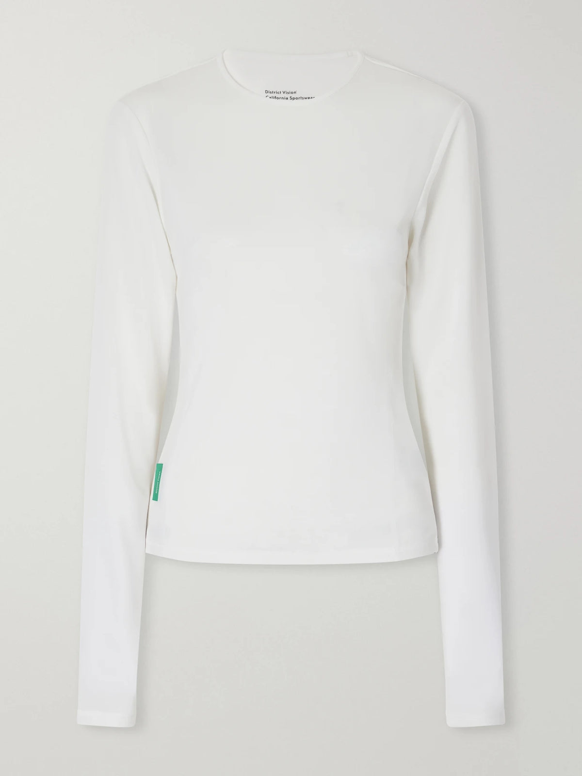 District Vision Logo-appliquéd Paneled Recycled Mesh T-shirt