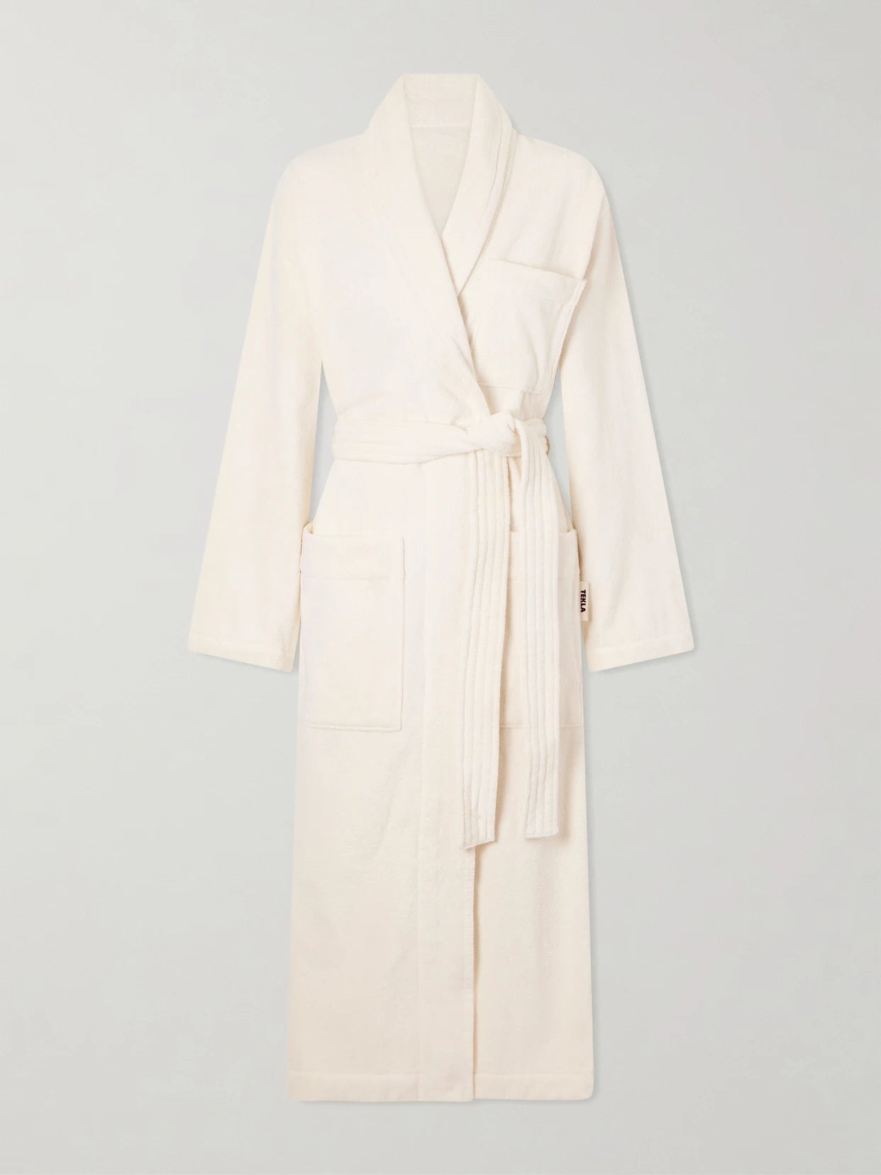 Belted Organic Cotton-terry Robe