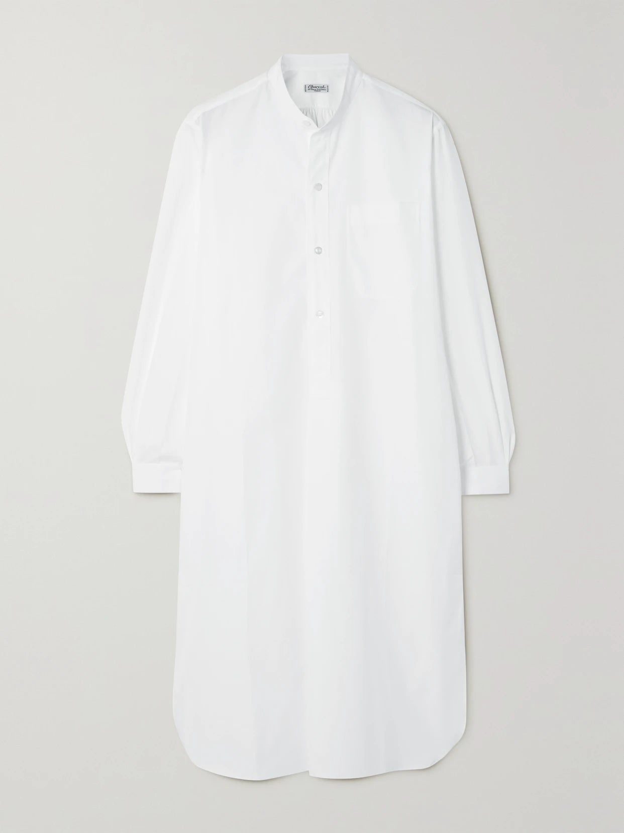 Elysee Oversized Cotton-poplin Nightdress