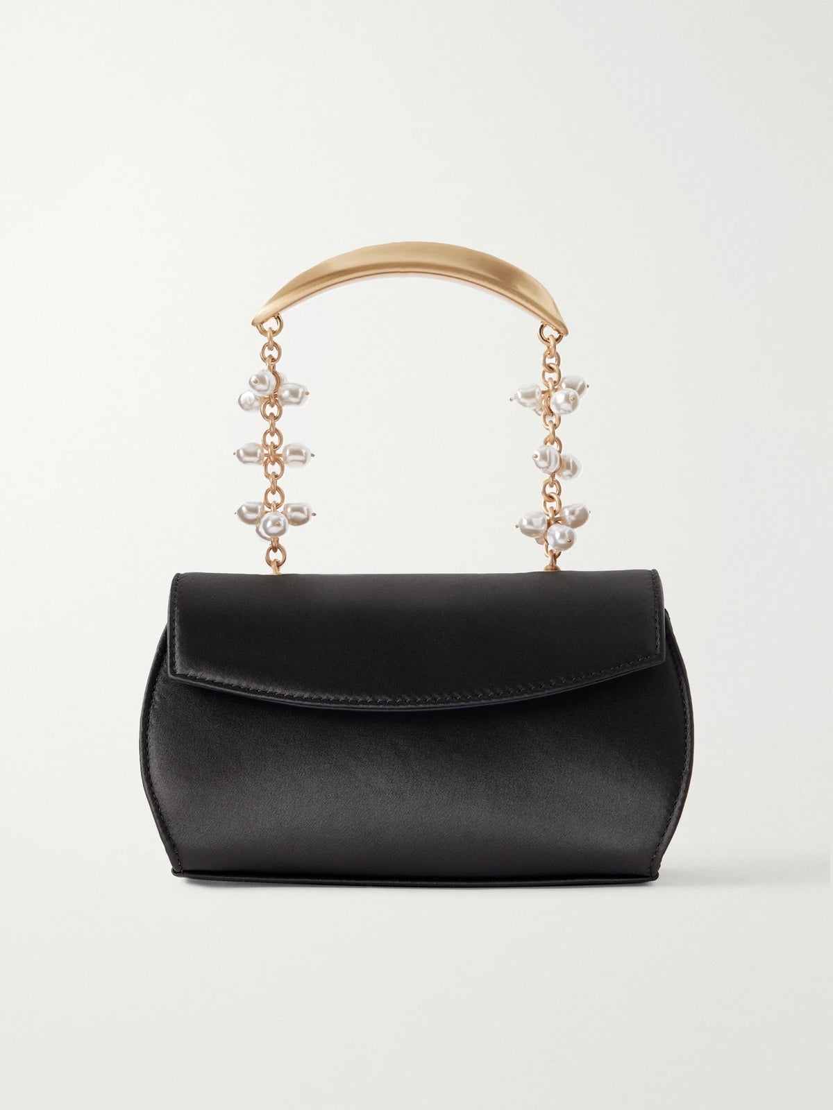 Cult Gaia Fiona Bead-embellished Top-handle Bag