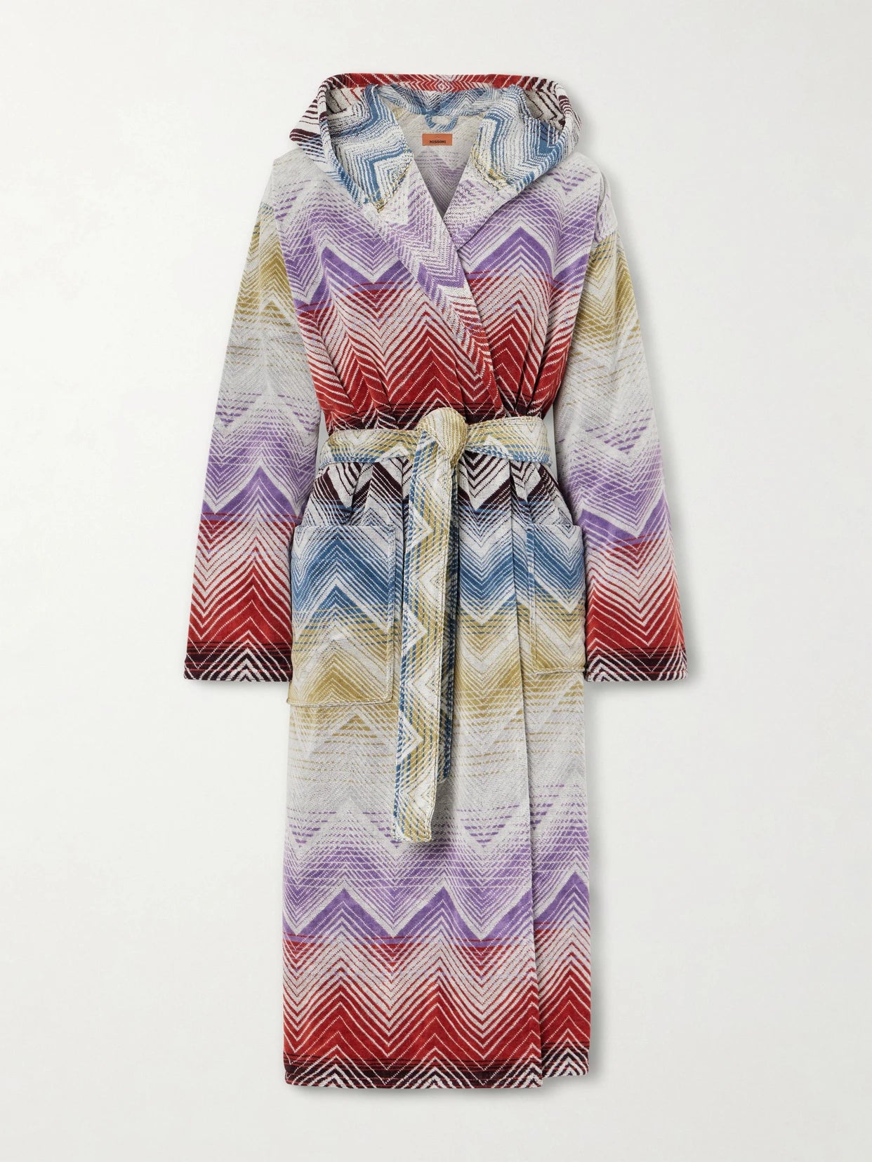 Marea Striped Cotton-terry Robe
