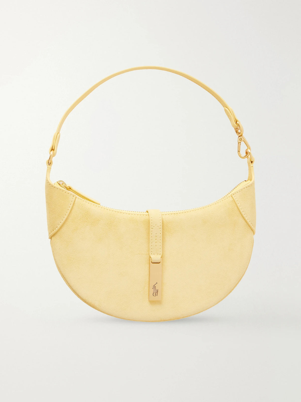 Polo Id Mini Suede Shoulder Bag