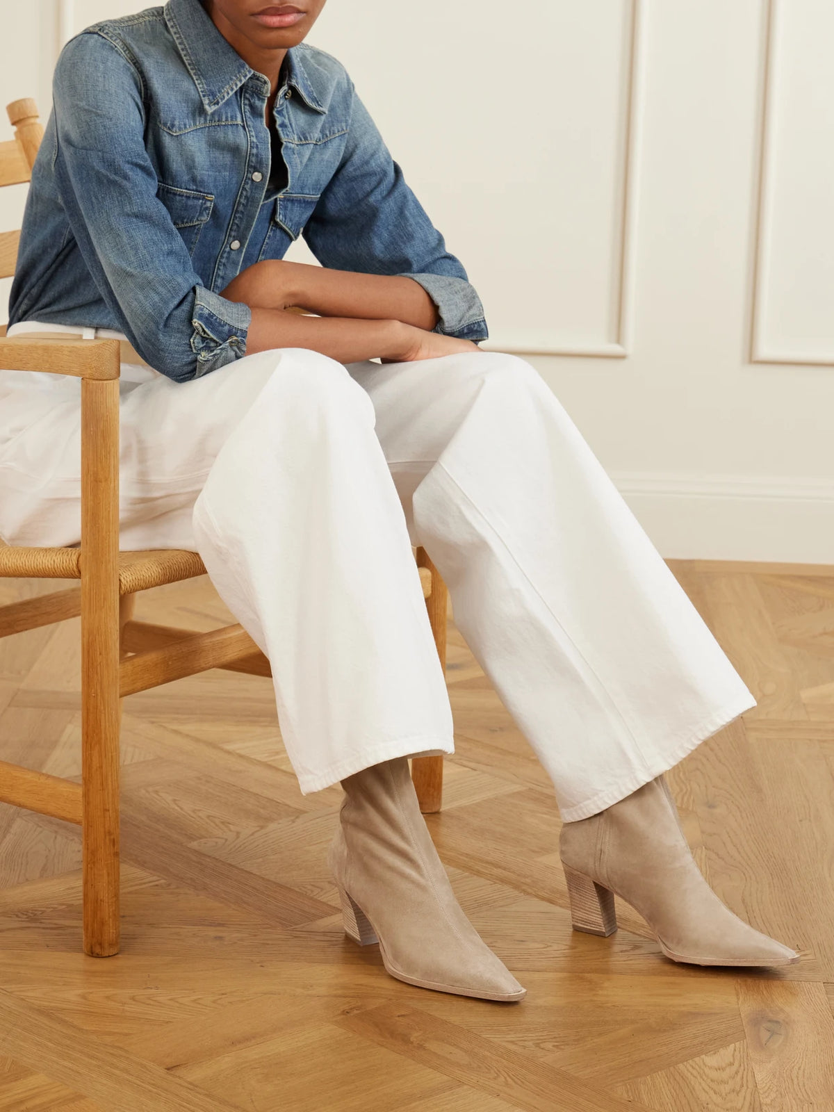 Francoise 70 Suede Boots