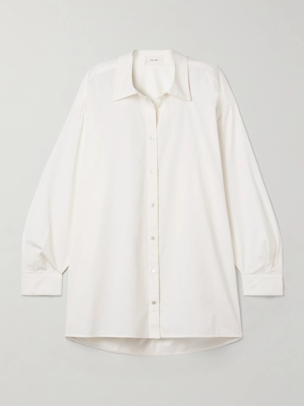 Luka Oversized Cotton And Cashmere-blend Twill Shirt